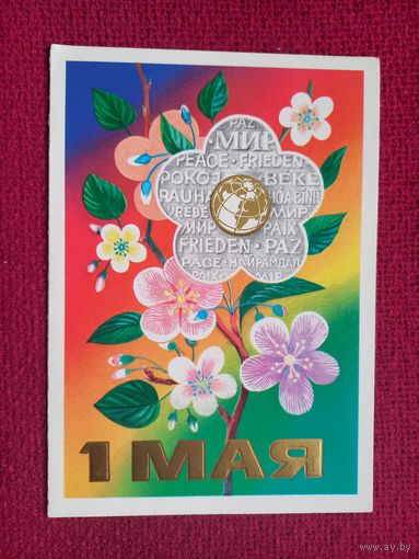 1 Мая! Панкин. 1989 г. Двойная. Чистая.