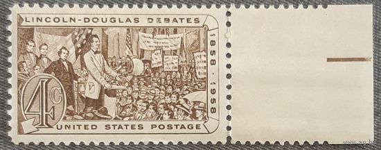 1958   Дебаты Линкольна и Дугласа США