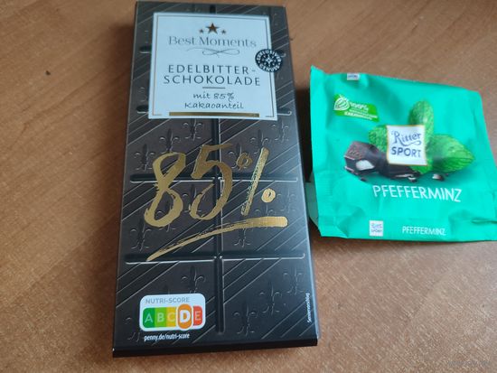 Обертки от шоколадок Германия