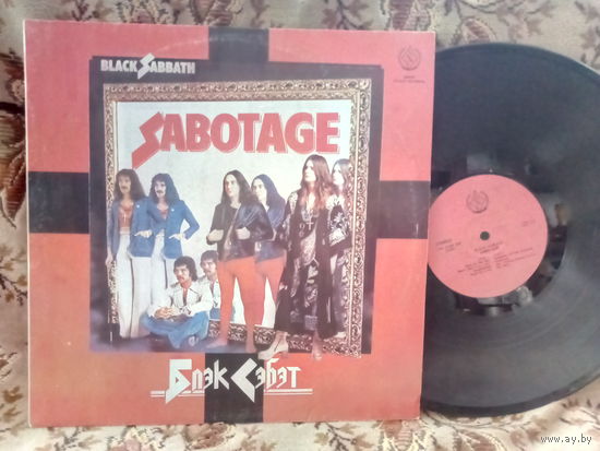 Виниловая пластинка BLACK SABBATH. Sabotage.