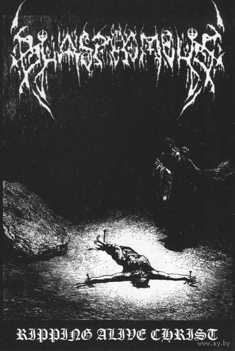 Blasphemous "Ripping Alive Christ" кассета