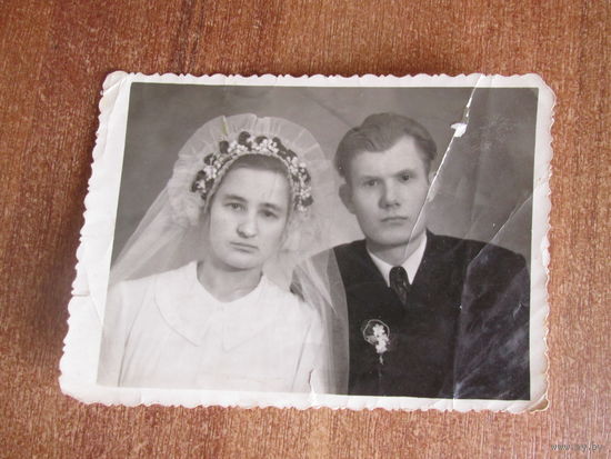 Фото свадьбы.50е годы.