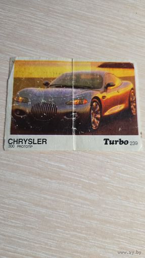 Вкладыша от жвачки TURBO 239