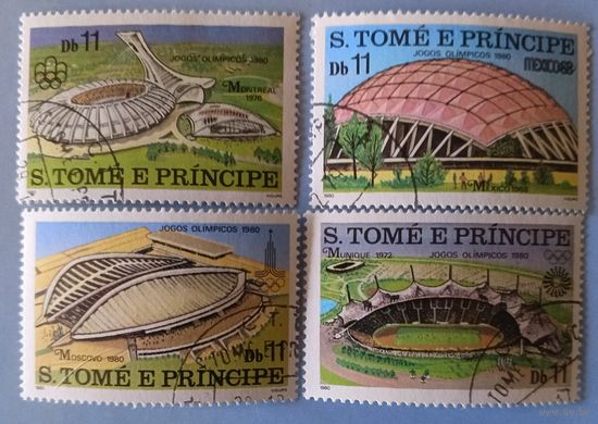 Сан-Томе и Принсипи. ОИ 1980, Москва, СССР.