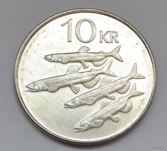 Исландия, 10 крон 2008 г.