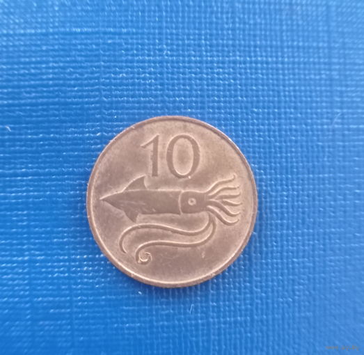 Исландия 10 эре 1981 год кальмар