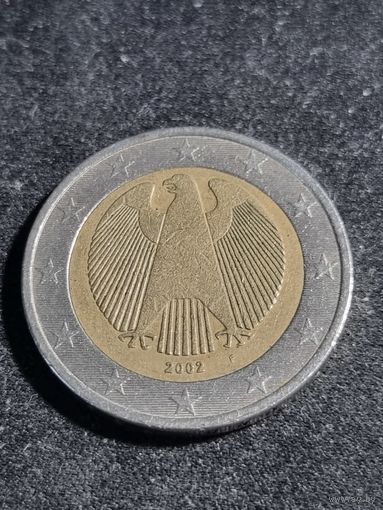 Германия 2 евро 2002  F