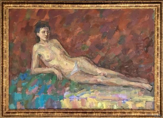 Юзвук В.С;70/100см;х/м; "Обнаженная натура"