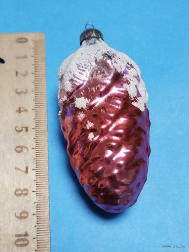 Ёлочная игрушка. Шишка. С рубля