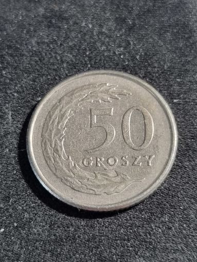 Польша 50 грошей 1995