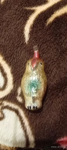 Ёлочная игрушка попугай