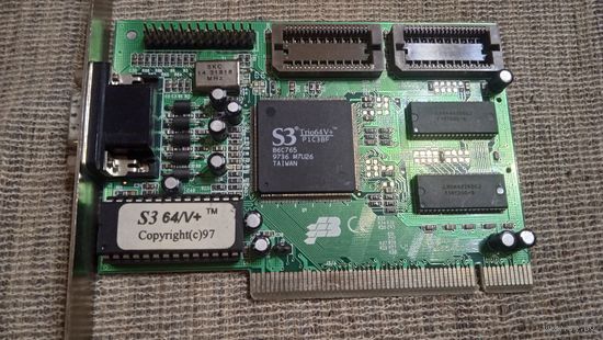 Видеокарта pci S3