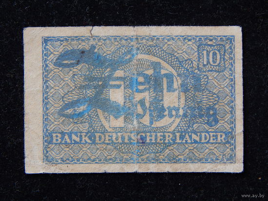 ФРГ 10 пфеннигов 1948 г