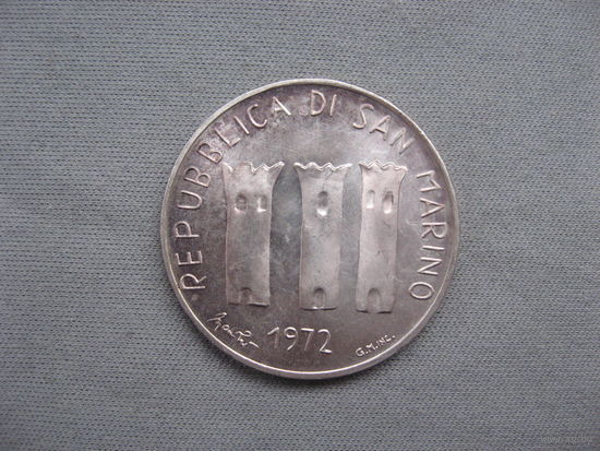 Сан-Марино 500 лир 1972 год  от 1 рубля без минимальной цены