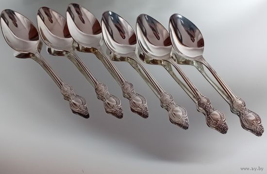 Ложки столовые. Мельхиор. Посеребрение. НОВЫЕ