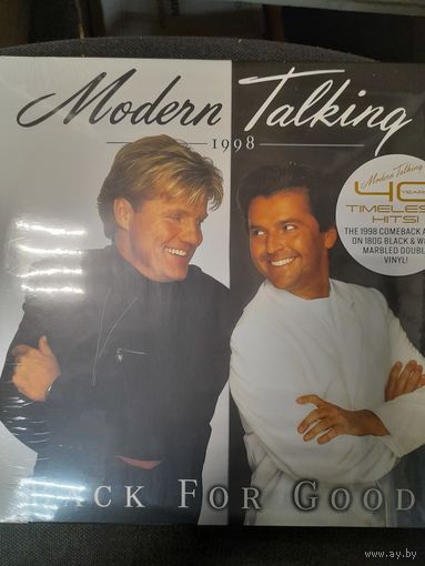 MODERN TALKING " BACK FOR GOLD"  1998/2025  2LP E.U. SONY 19802900111 sealed