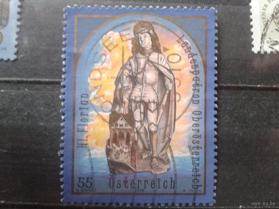 Австрия 2005 Статуя св. Флориана, покровителя пожарников
