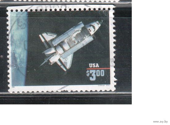 США-1995 (Мих.2581 I) , гаш. ,  Космос(одиночка),