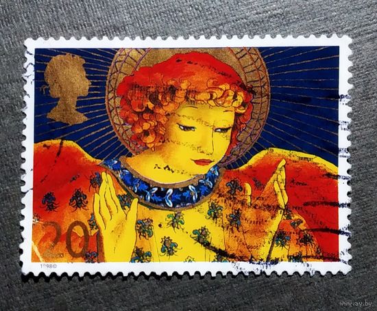 Марка Великобритания 1998 год Рождество