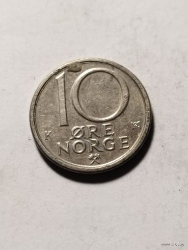 Норвегия 10 оре 1983