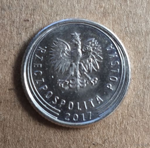 Польша 50 грошей 2017 г., Y# 973