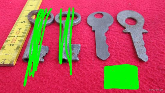 Ключи старинные, меченосец,Цена за все .