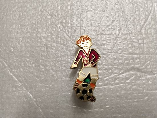 Футбол Кожанный мяч 1983