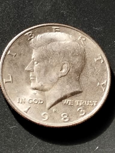 США 1/2 доллар 1983 D