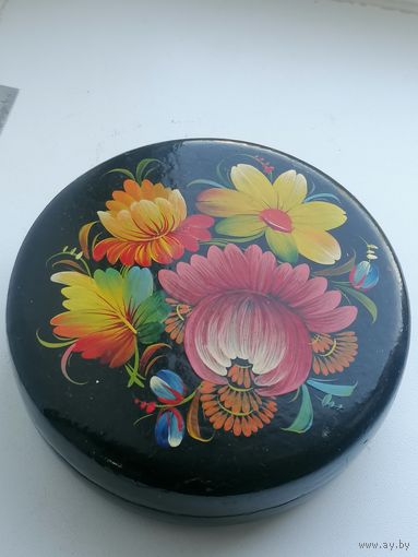 Шкатулка Лаковая, авторская, торги с Рубля