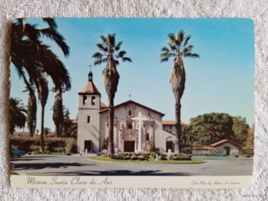 США, Санта Клара, Калифорния. Миссия Санта-Клара-де-Асис