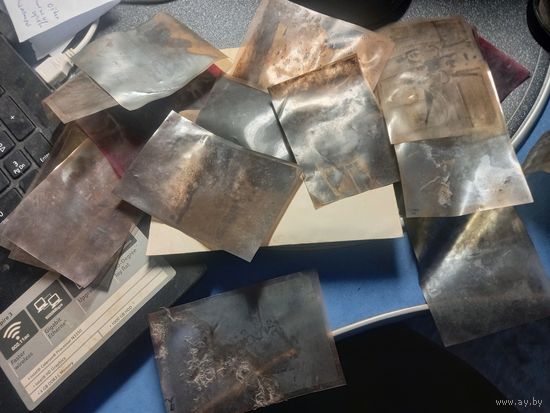 Капсула времени Раритет Старинные негативы 18 шт. Клецк 30-е харцеры гимназисты Клецкой гимназии Межвоенная Польша