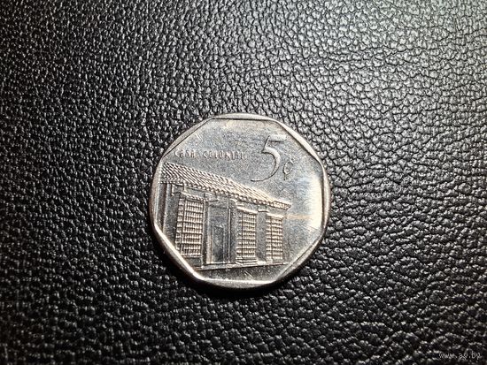 Куба 5 сентаво 2017 3