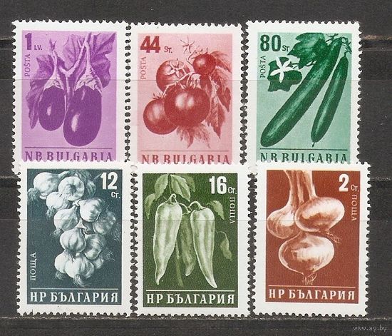 ФФ1 Болгария 1958 Овощи