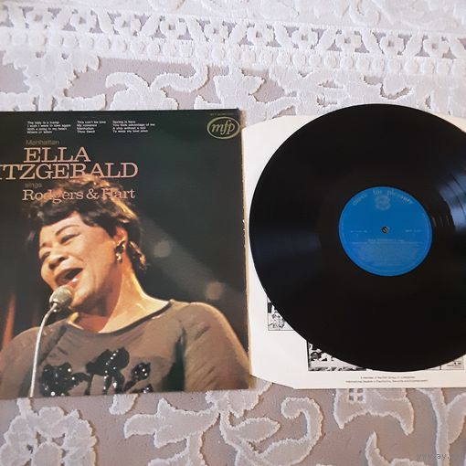 ELLA FITZGERALD - 1957 - ELLA FITZGERALD SINGS RODGERS & HART (UK) LP