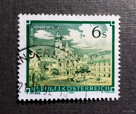 Марка Австрия 1984 год  Архитектура