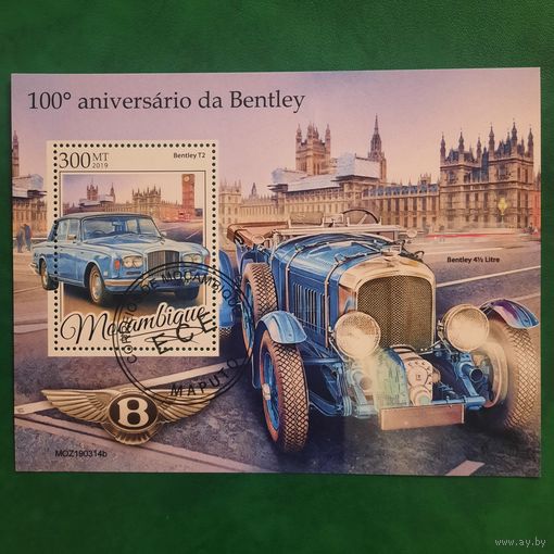 Мозамбик 2019. Автомобили Bentley. Блок
