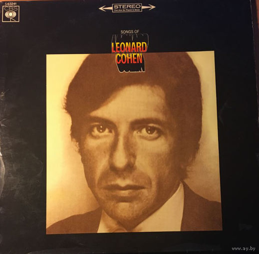 Leonard Cohen - Songs Of Leonard Cohen 1968 CBS S 63241 UK EX/EX, LP