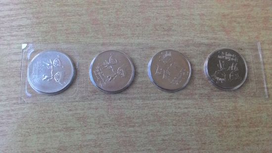 Россия, 25 рублей 2013. XI зимние Паралимпийские Игры, Сочи 2014 - Талисманы.