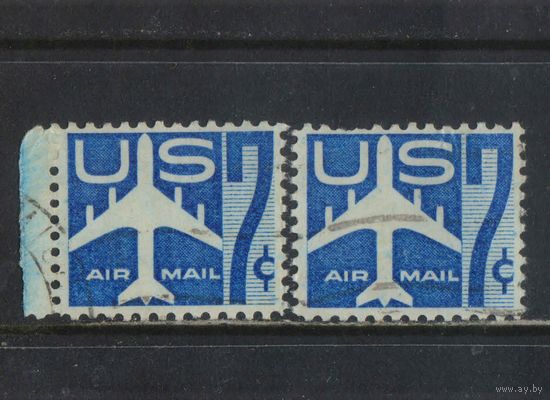 США Авиа 1958 Реактивный транспортный самолет Стандарт #733