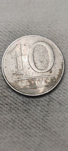 Польша 10 злотых 1987