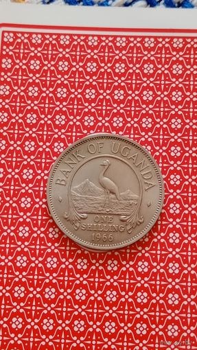 Уганда 1 шиллинг 1966