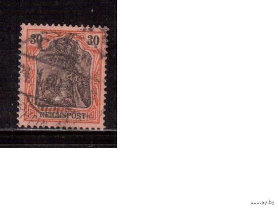 Германия(Рейх)-1900,(Мих.59)   гаш., Стандарт, (3)