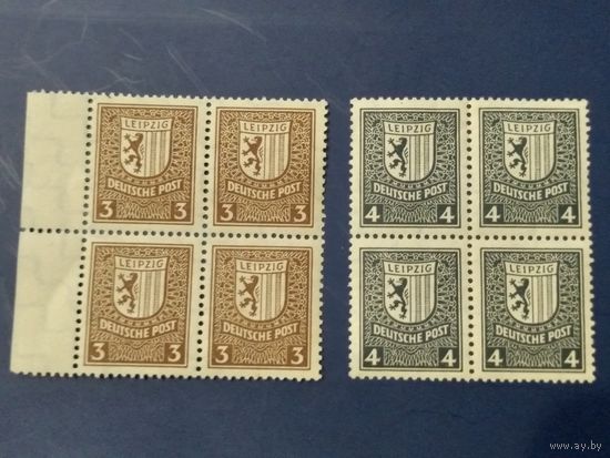 Союзная оккупация. Лейпциг, 1946 г.