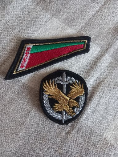 Нашивка-шеврон, комплект на берет.