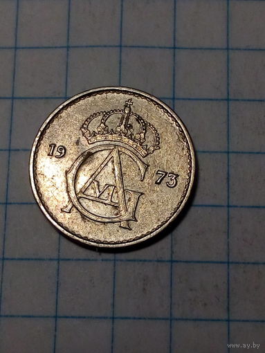 10 эре Швеция 1973 год