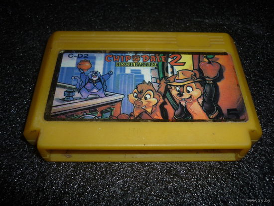 Игровой катридж. Chip n Dale 2. к Денди