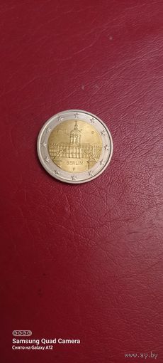 Германия, 2 евро 2018, Берлин,  F.
