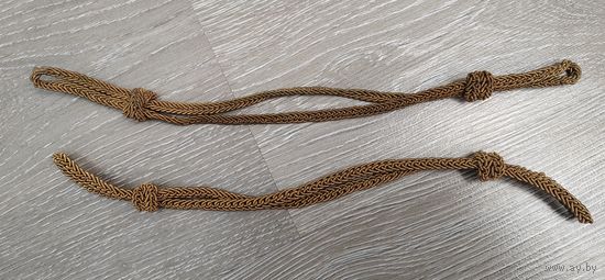 Шнуры на фуражку. Проволочная филигрань.