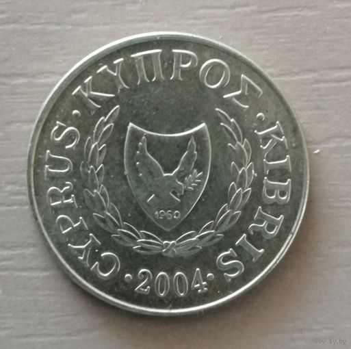 Кипр 5 центов, 2004 г., KM# 55.3