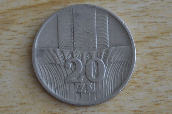 Польша 20 злотых 1973